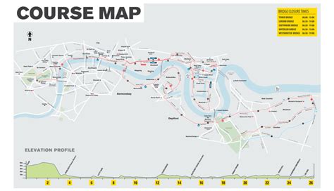 london marathon 2023 route map